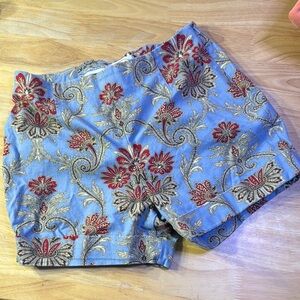 Talbots, Floral Patterned Women's Shorts, Small